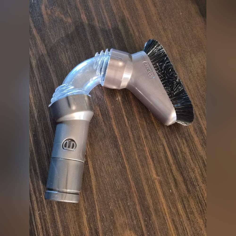 Dyson Gray and Black Grooming Vacuum Brush Attachment